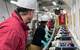 Core on deck! A full core arrives on the catwalk. © Jennifer Field & IODP