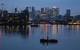 Fugro Sea-Kit with the city of London in the background. Photo Elaine Maslin