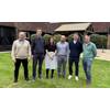 The newly formed TADEK leadership team celebrate at a recent company offsite
(Left to right: Rupert Raymond, Nigel Terry, Daniela Benites Munoz, Pierpaolo Ricci, Andrew French, James Tate – n.b Alastair Berry missing as he was offshore). © TADEK