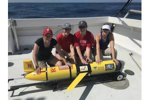 For me personally, it was the first project that I've worked with gliders. As a biologist, it was a lot of fun, but also the partnerships made and the opportunities provided to students has been amazing. They've been able to work with this technology. They've learned a lot about chemistry just through working with the sensor. So it iss providing a lot of STEM education to our graduate and our undergraduate students. Photo Courtesy Rutgers University/Grace Saba