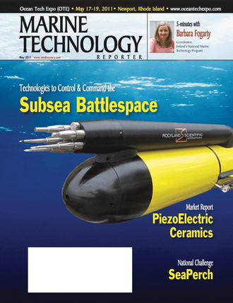 Marine Technology Magazine Cover May 2011 - Subsea Defense Edition