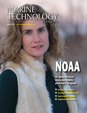 Marine Technology Magazine Cover Mar 2015 - Oceanographic Instrumentation: Measurement, Process & Analysis